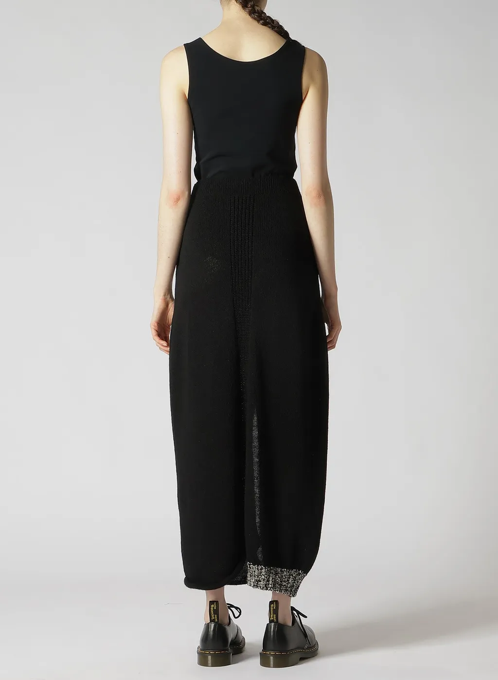 Shetland Flare Knit Skirt