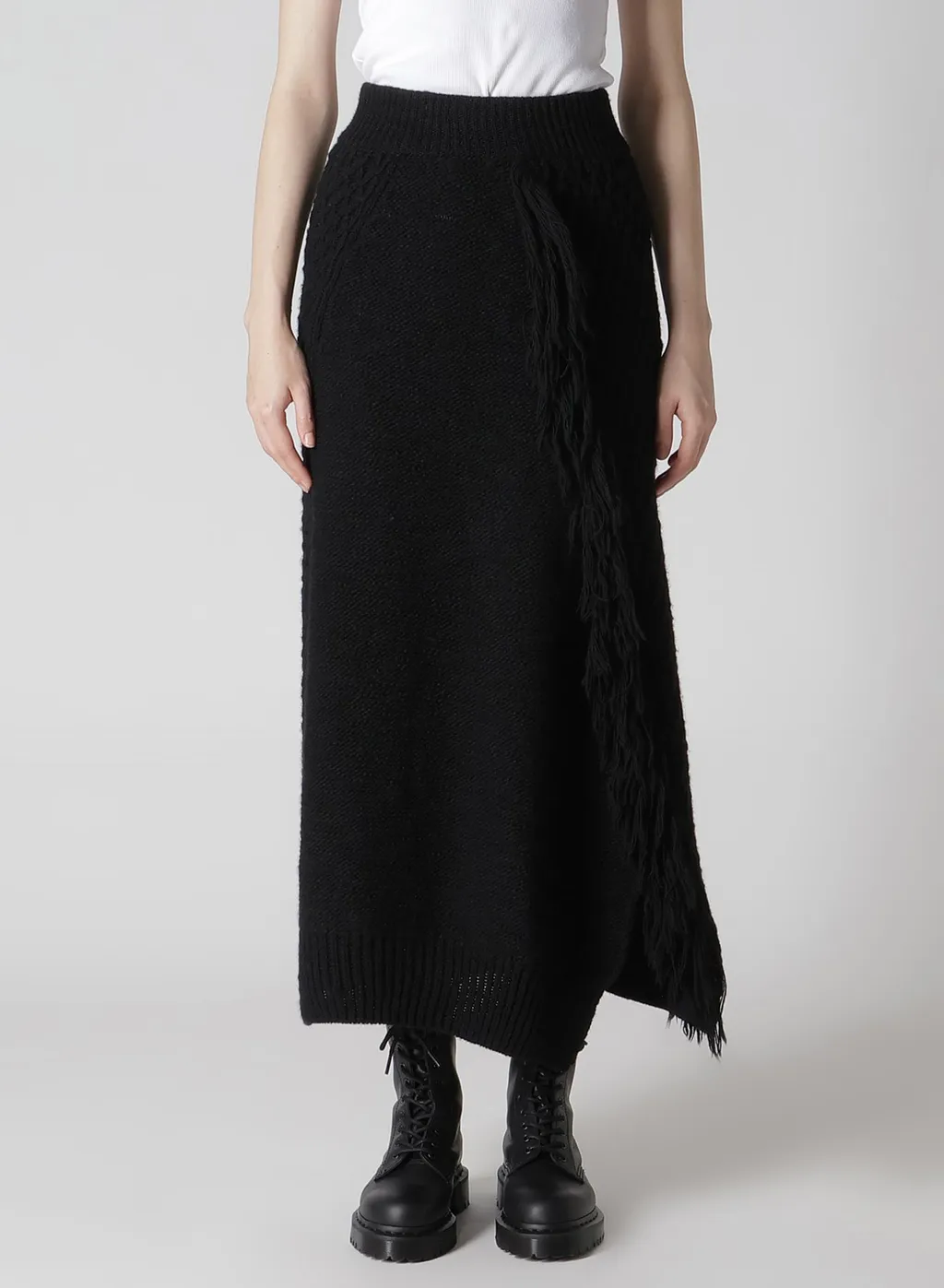 Cable/Fringe Cable Fringe Skirt