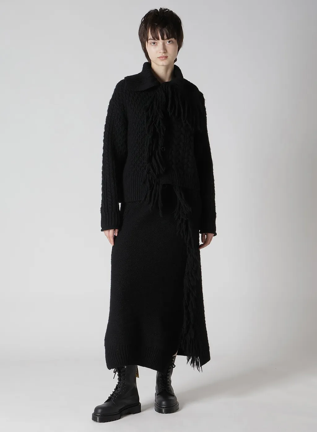 Cable/Fringe Cable Fringe Skirt