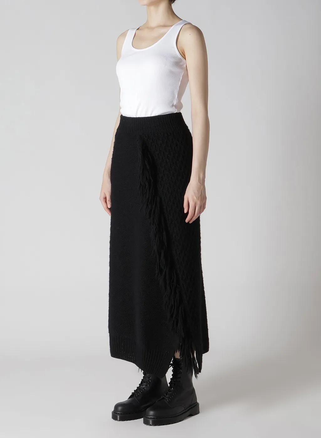 Cable/Fringe Cable Fringe Skirt