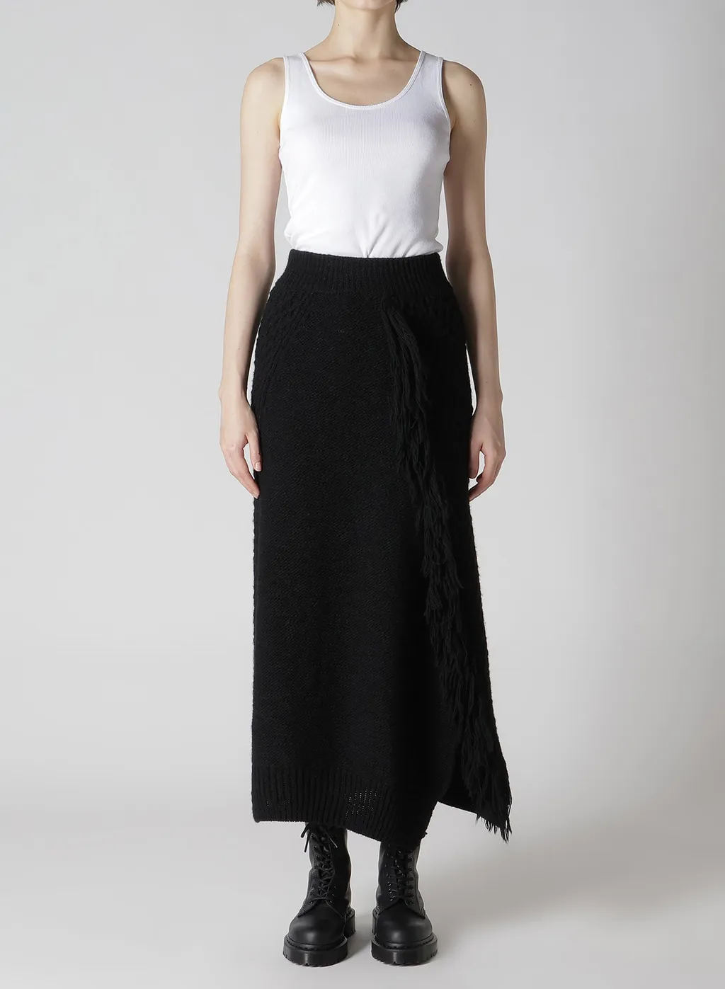 Cable/Fringe Cable Fringe Skirt