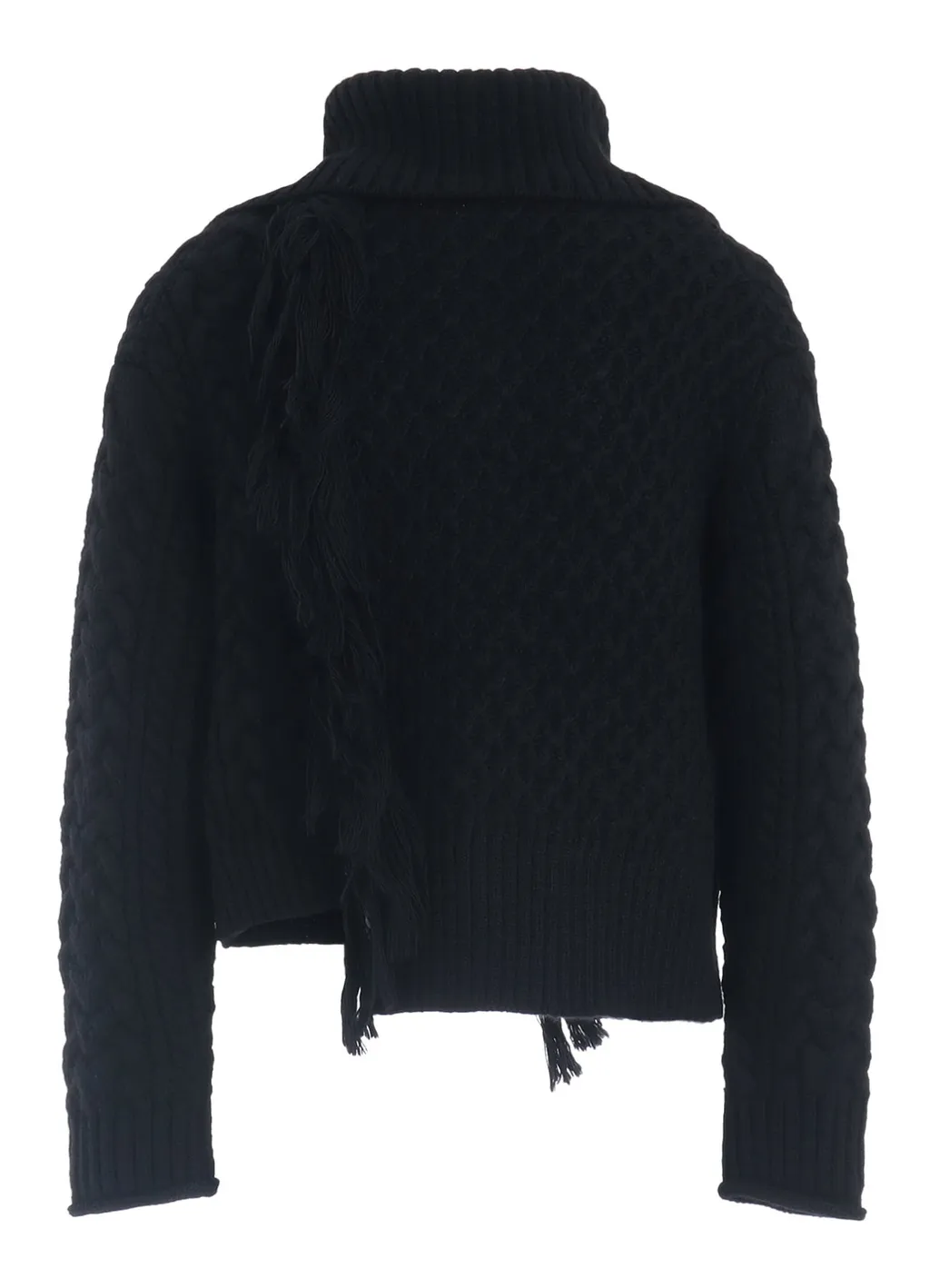 Cable/Fringe Cardigan