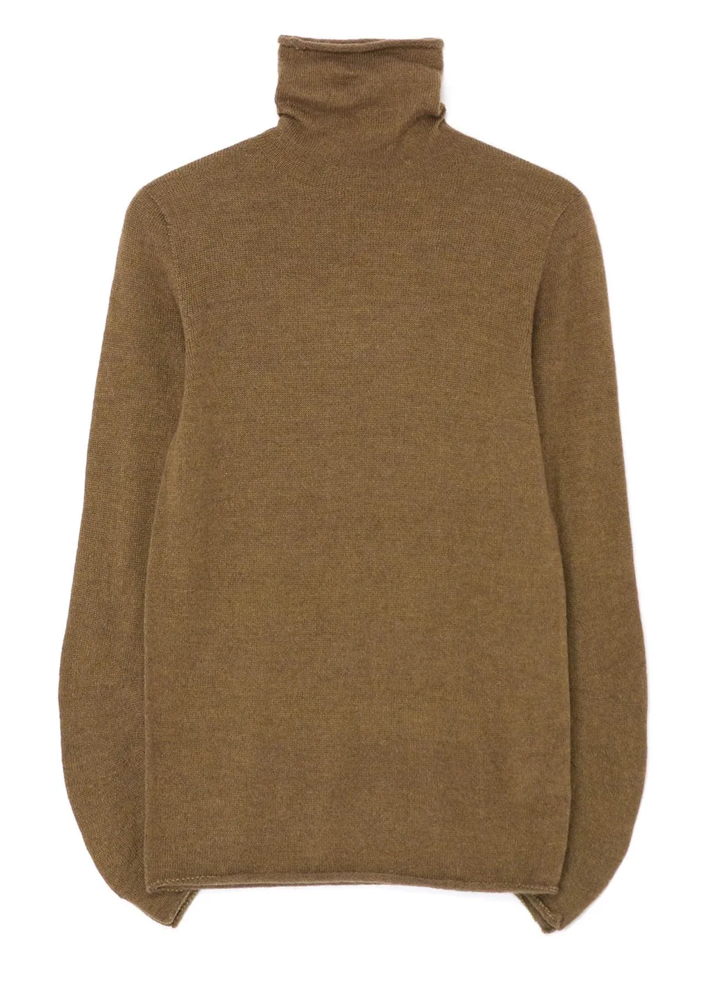 Alpaca Blend Drapey Sleeve Turtleneck