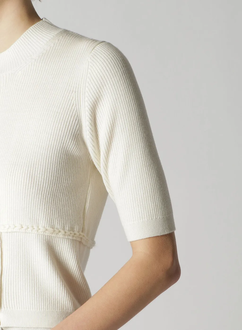 Damaged Ribbed T-Shirt