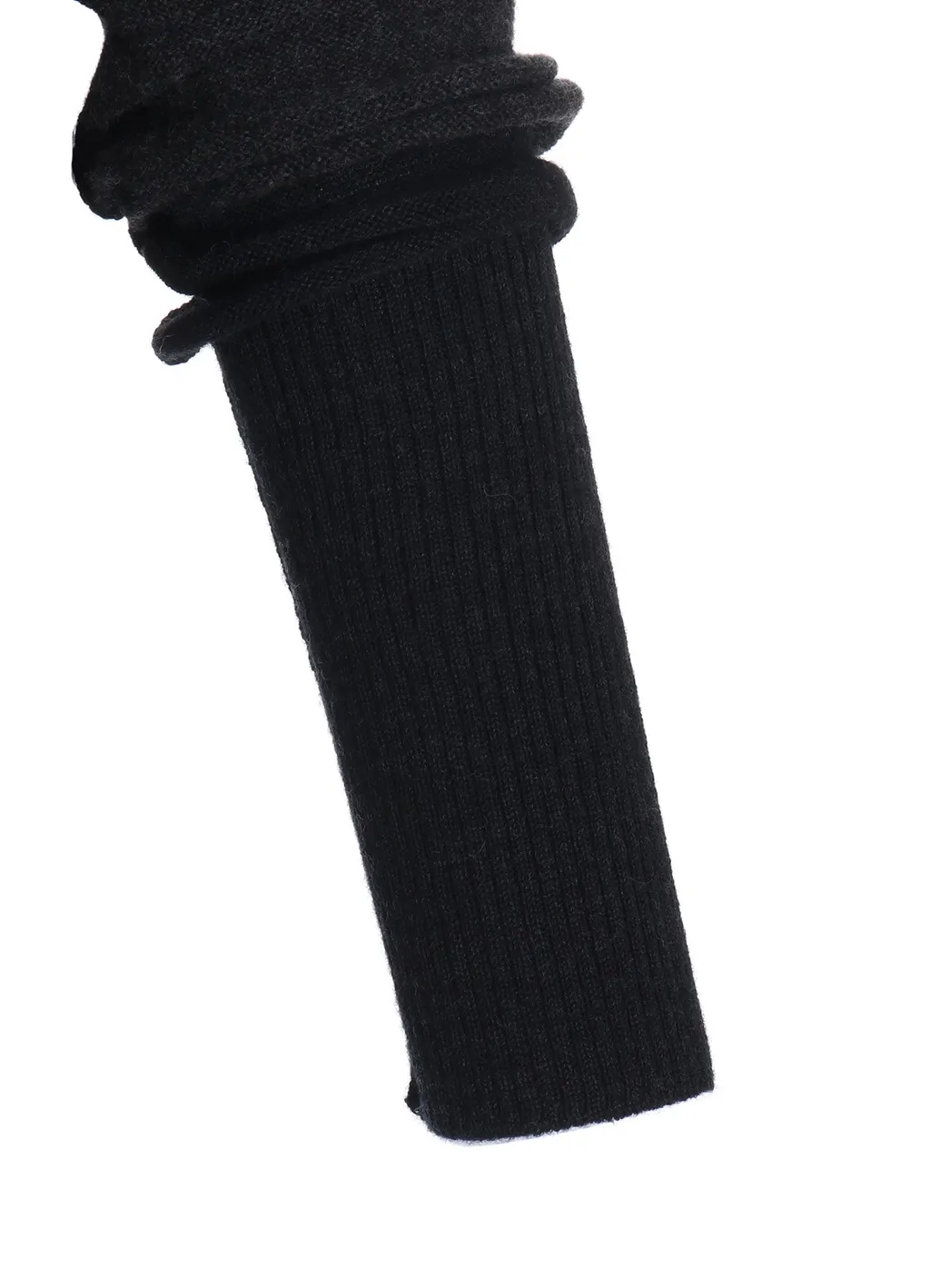 Reverse Stitches Off Neck Side Drape Knit