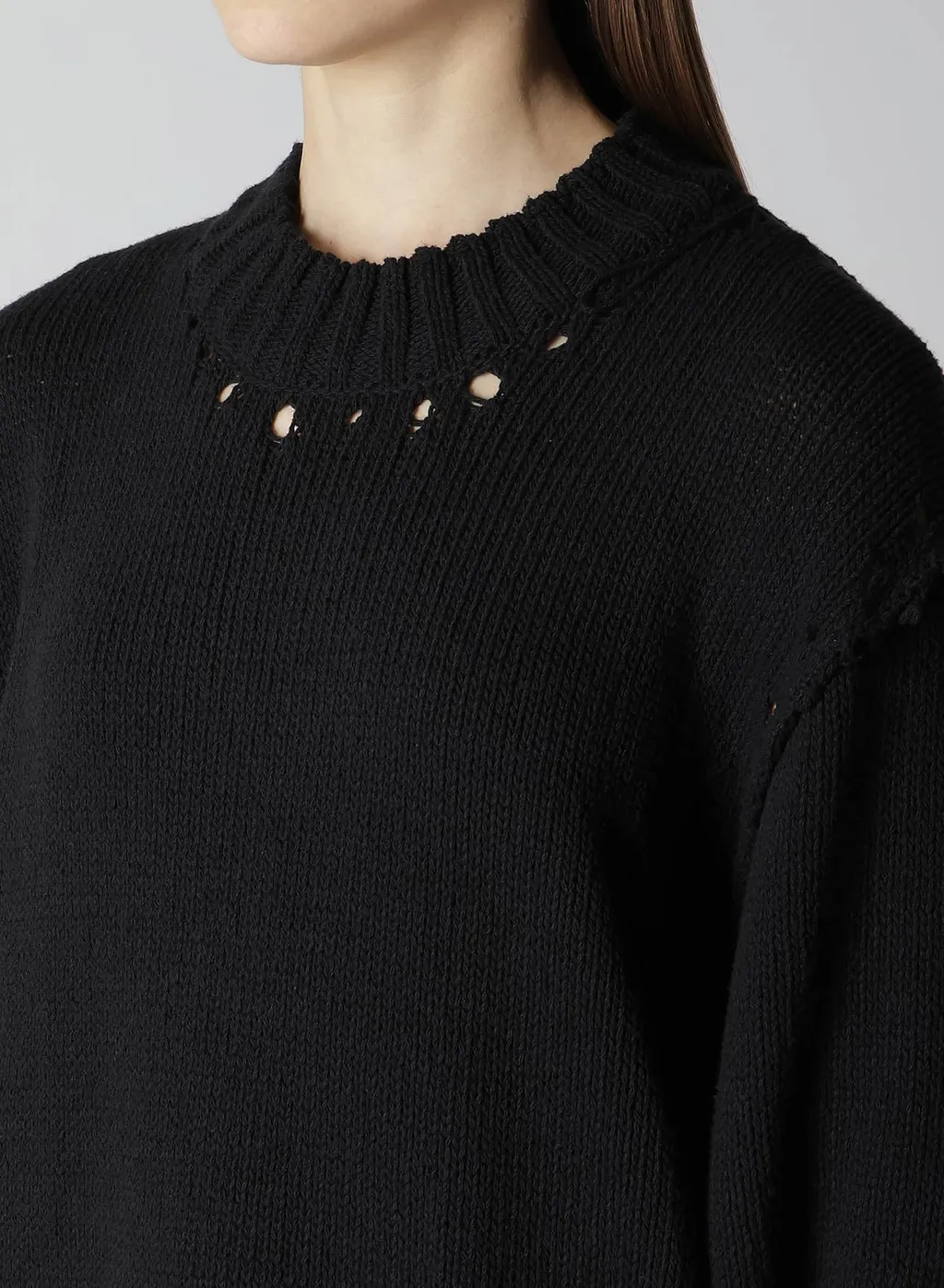 Broad Stitch Jersey Linking Pullover