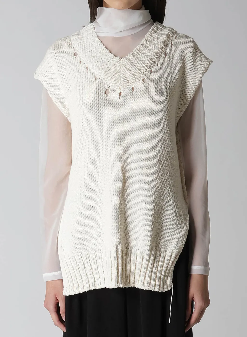 Broad Stitch Jersey Linking Vest