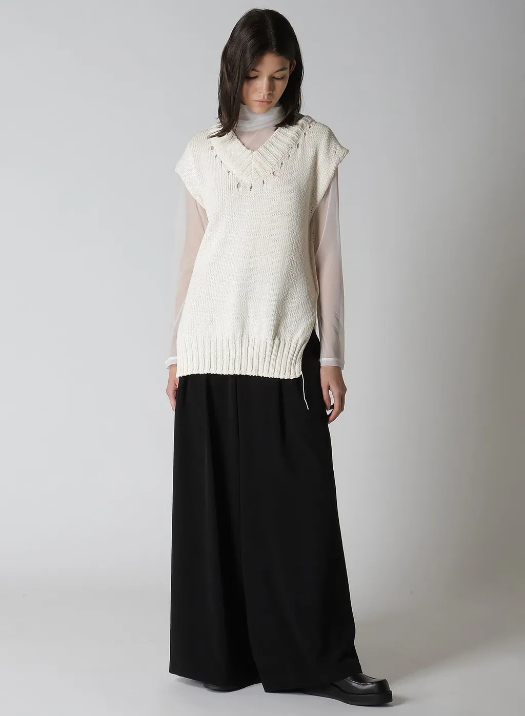 Broad Stitch Jersey Linking Vest