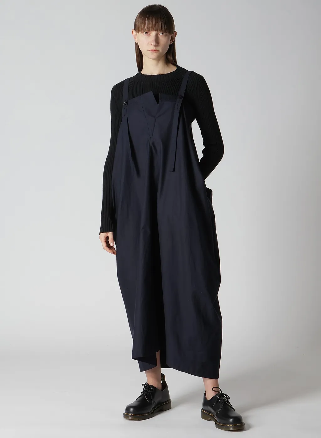 Rib Stitch Twisted Long Sleeve Rib Cropped Pullover