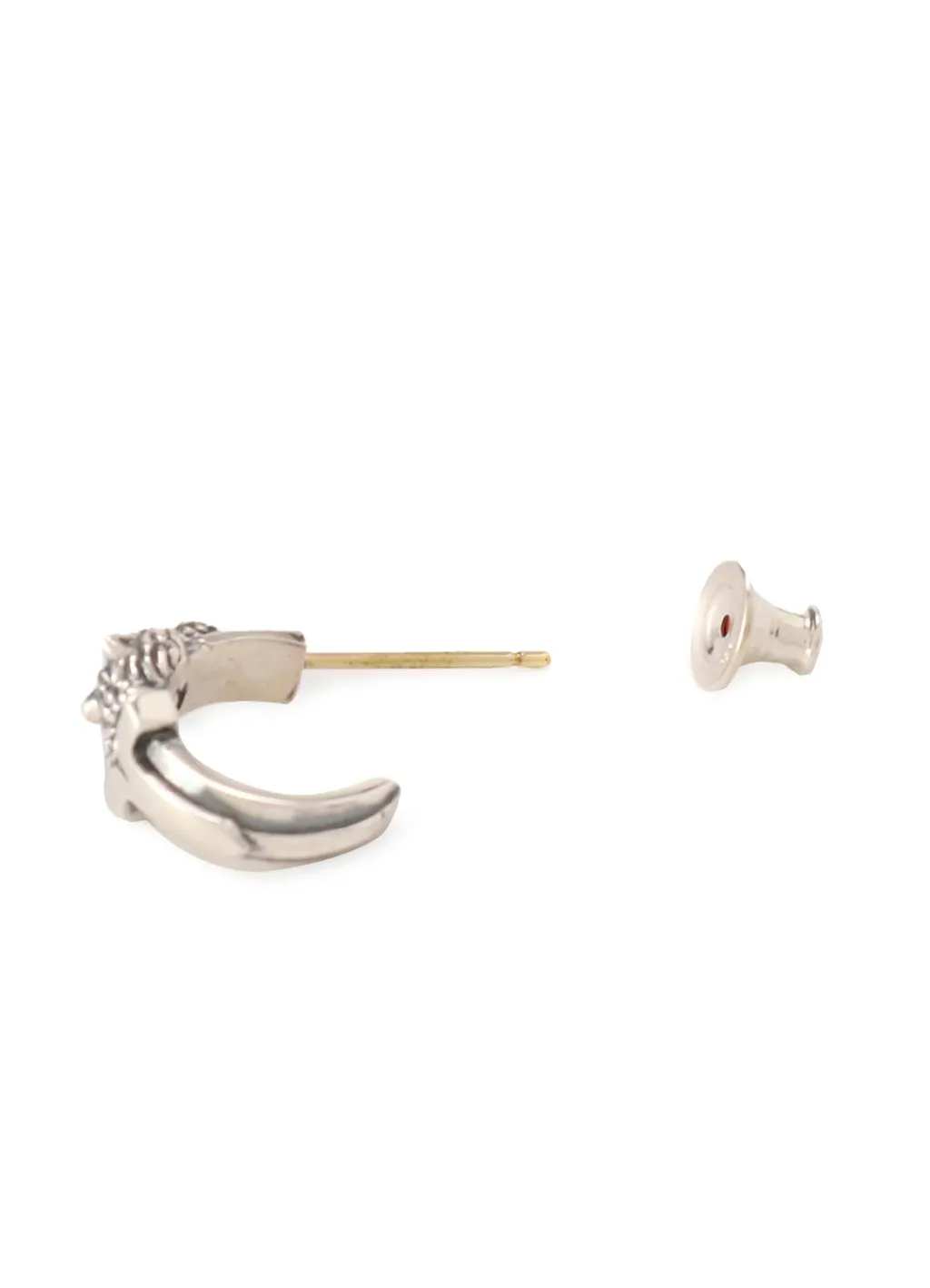 Silver 950 Wolf Dagger Pierce
