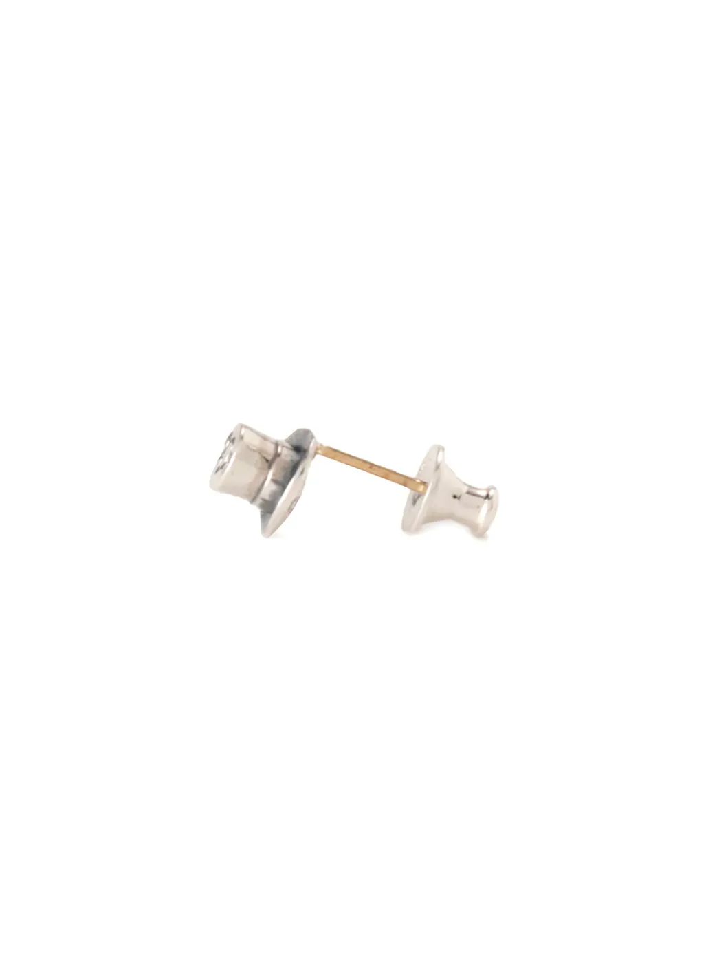 Silver 950 Silk Hat Pierce