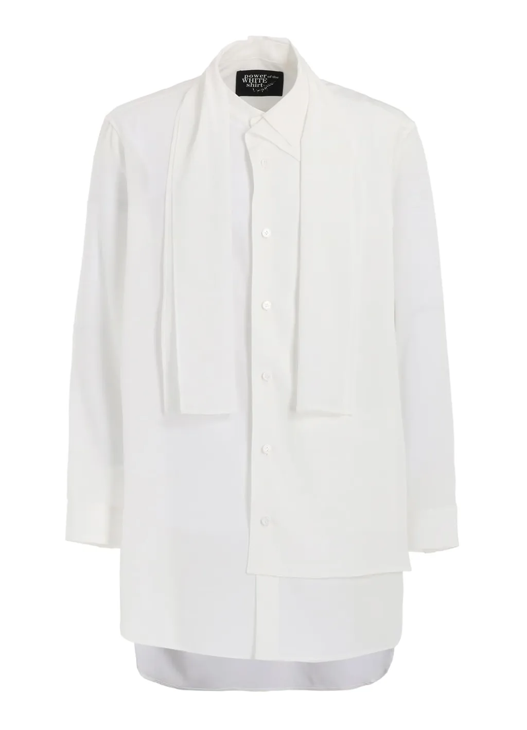 Ta/Pe Crepe De Chine Gathered Layered Shirt