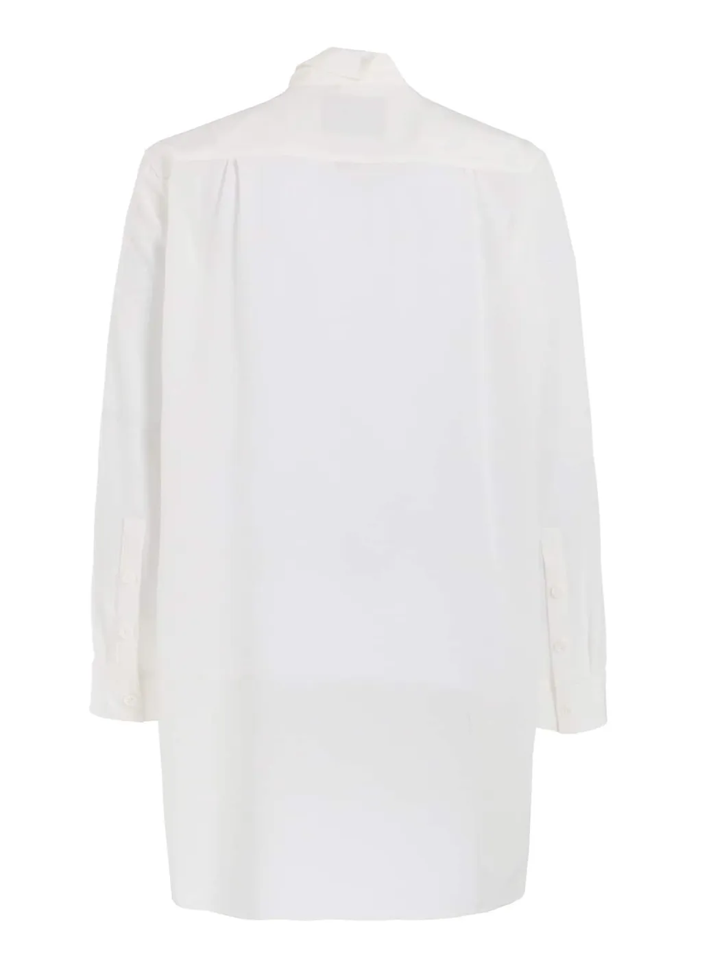 Ta/Pe Crepe De Chine Gathered Layered Shirt