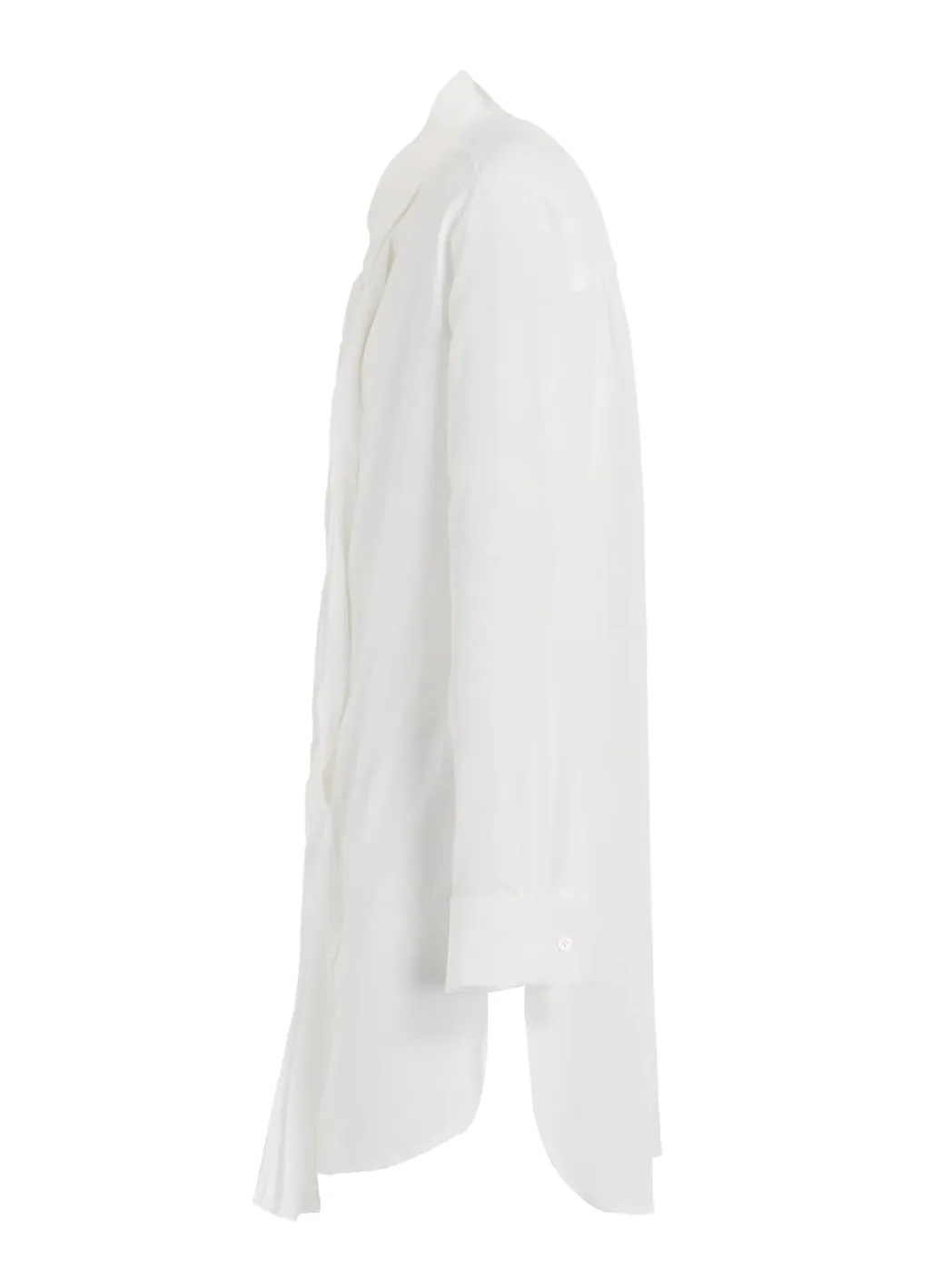 Ta/Pe Crepe De Chine Frill Shirt