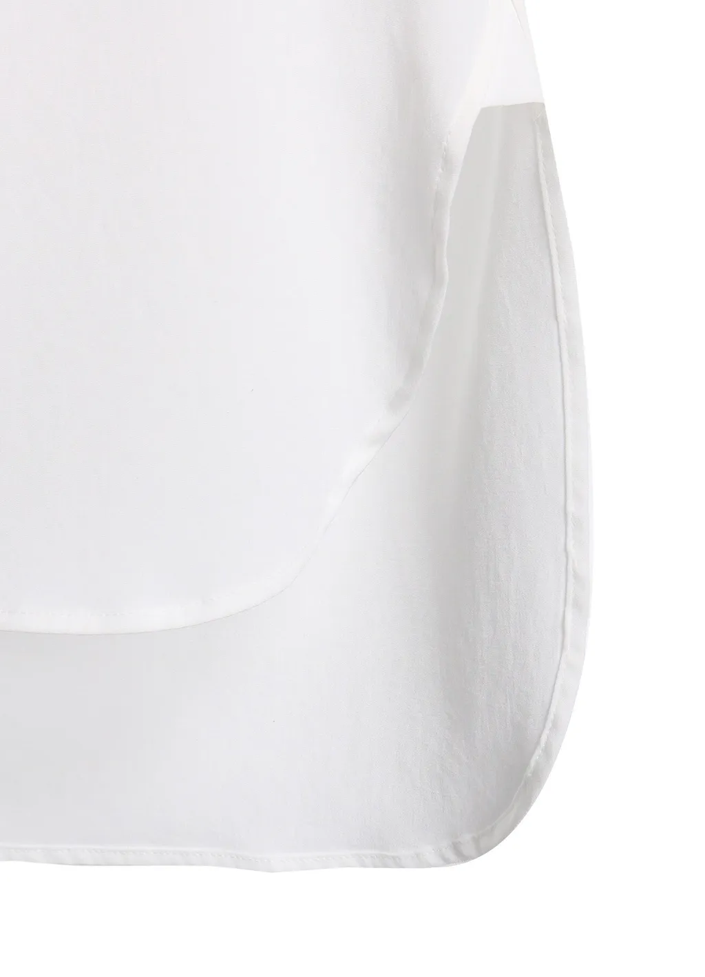Ta/Pe Crepe De Chine Frill Shirt