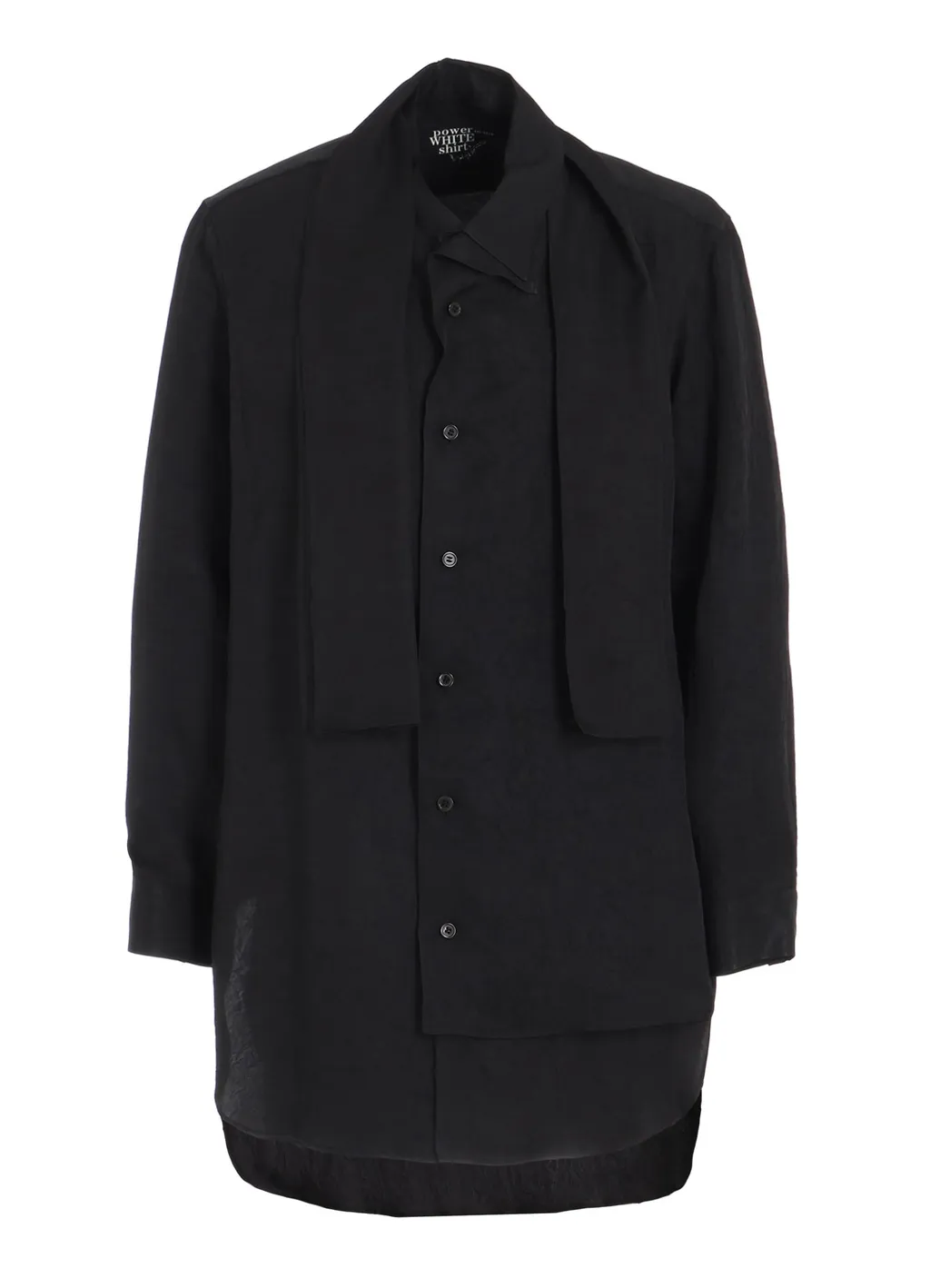 Triacetate Gathered Layered Shirt
