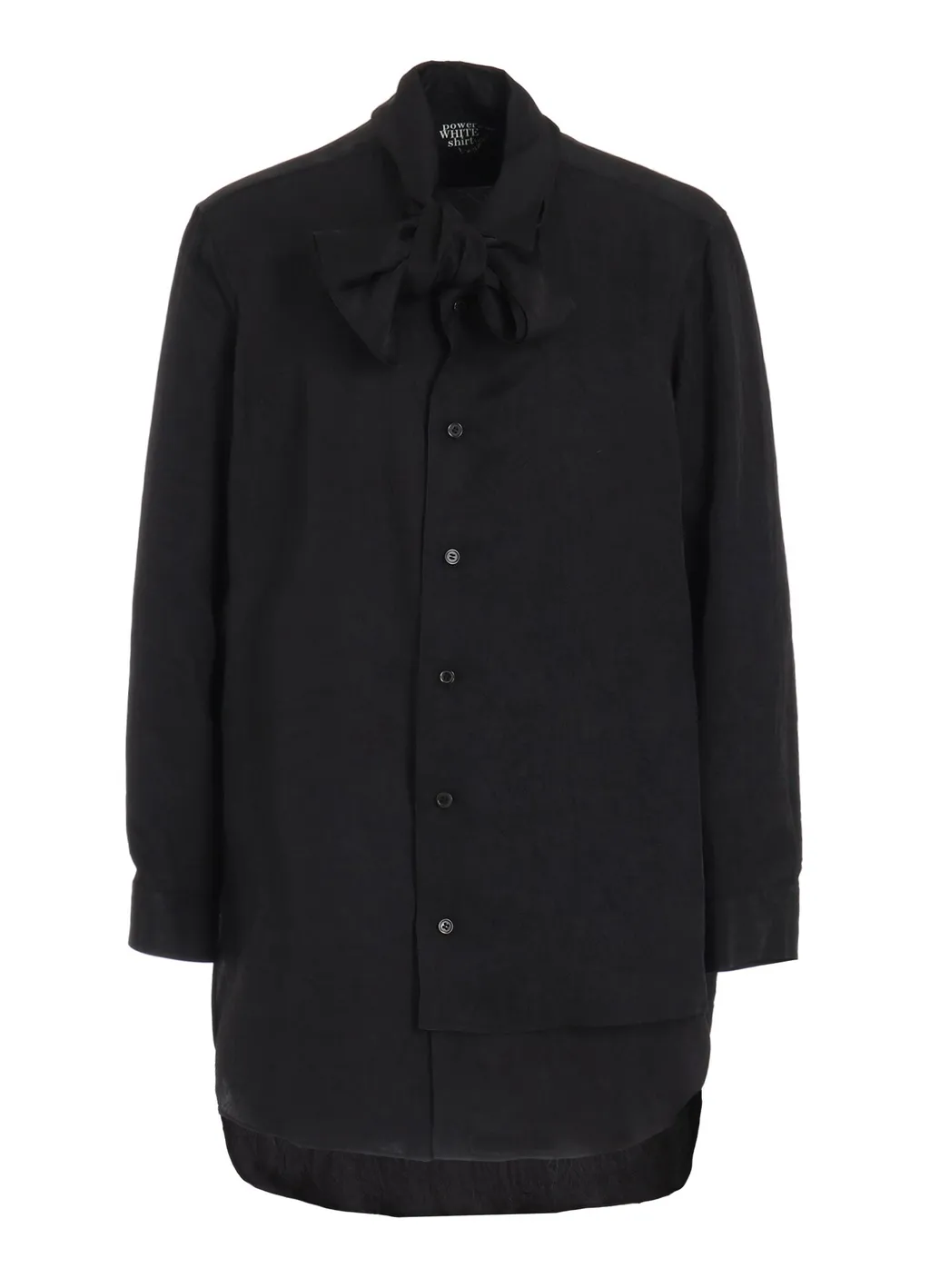 Triacetate Gathered Layered Shirt