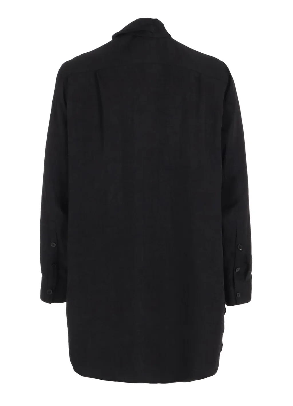 Triacetate Gathered Layered Shirt