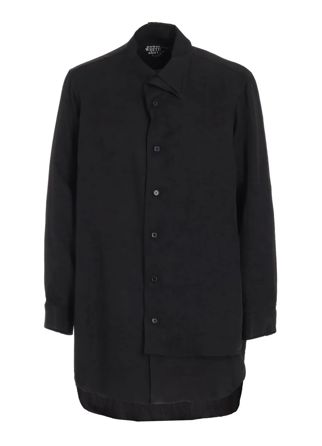 Triacetate Gathered Layered Shirt