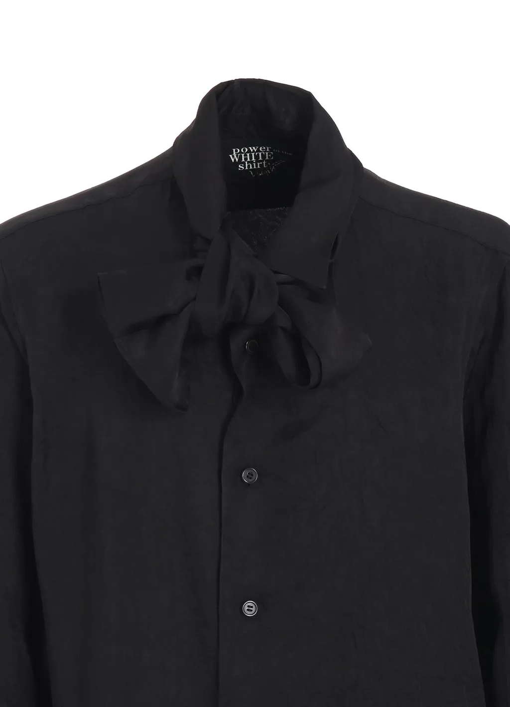 Triacetate Gathered Layered Shirt