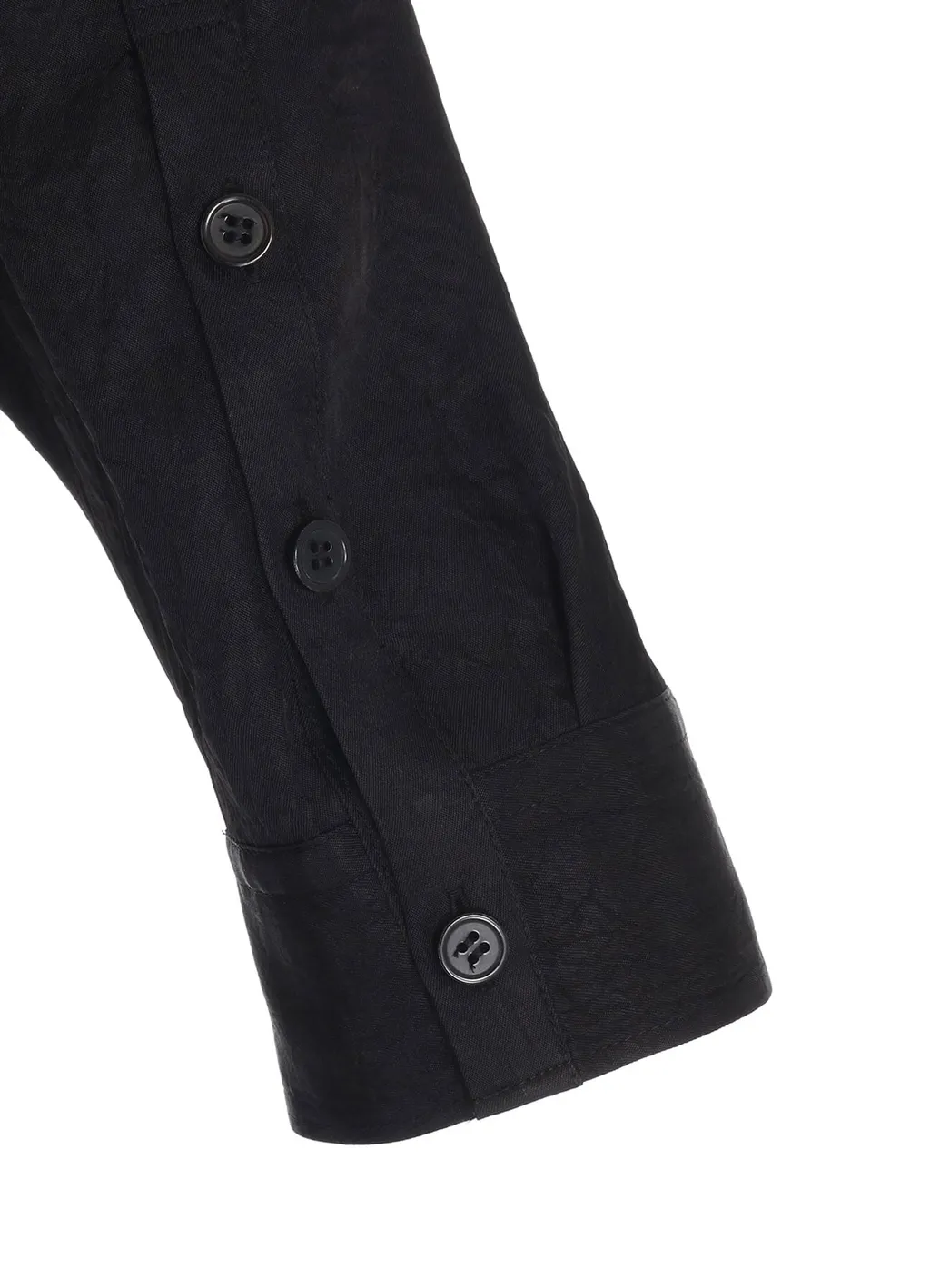Triacetate Gathered Layered Shirt