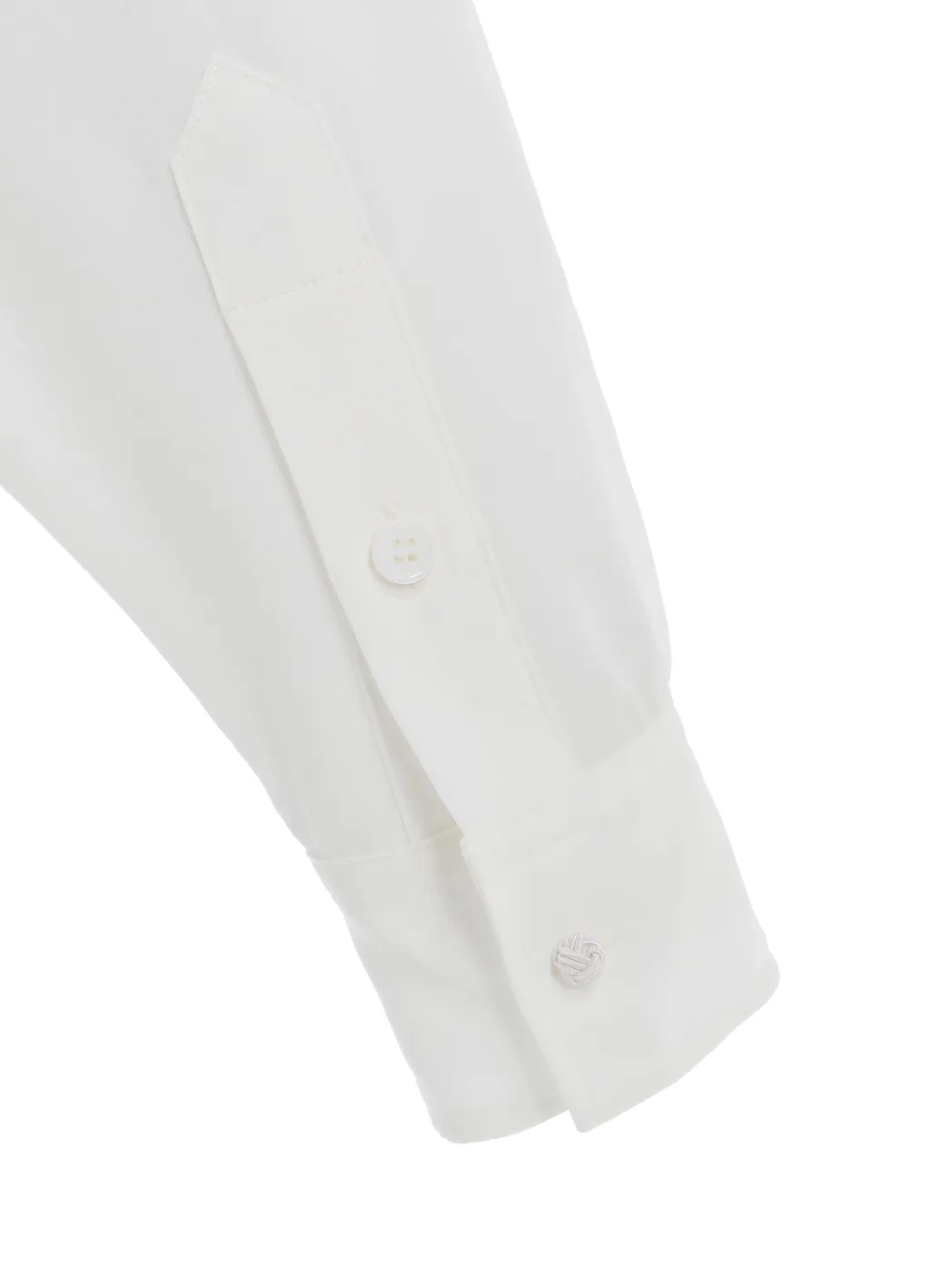 Ta/Pe Crepe De Chine Double Collar Big Shirt