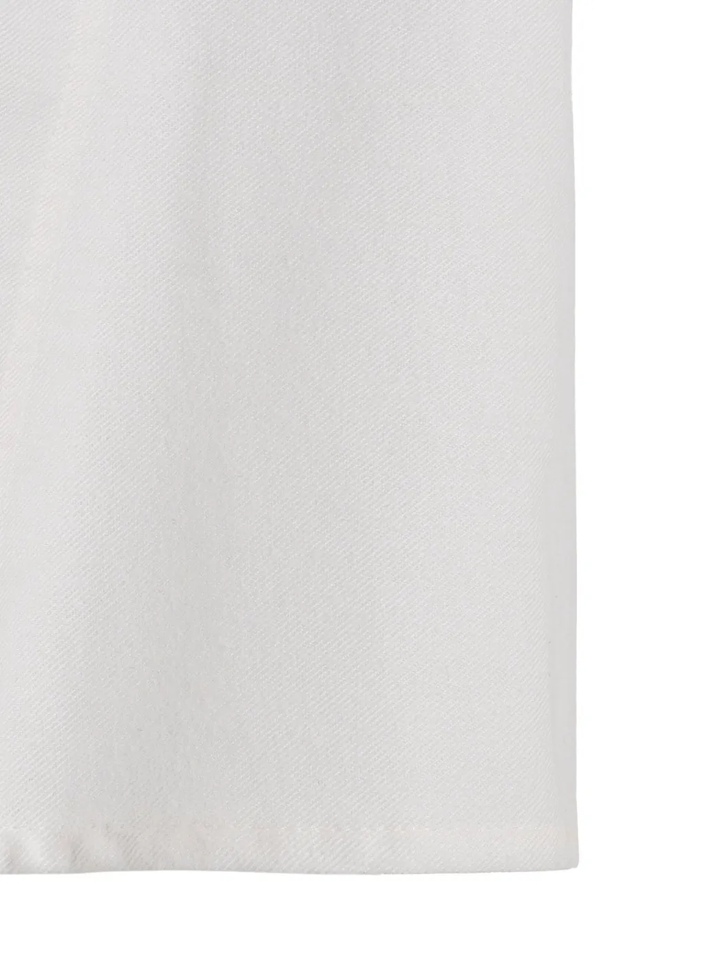 Cotton Twill Long Switched Blouse