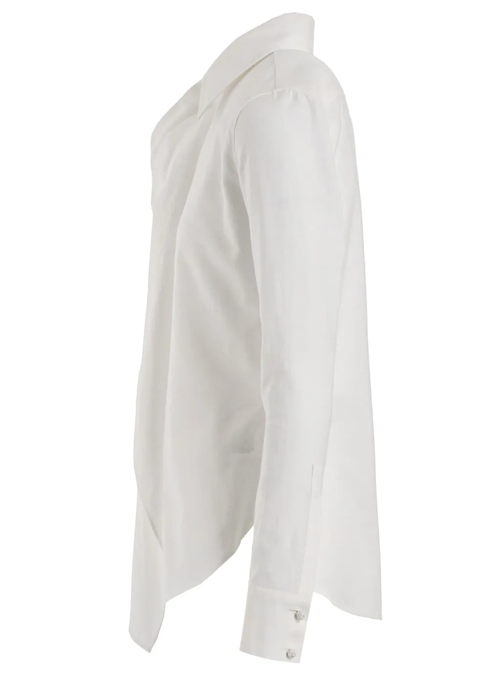 Cotton Twill Drape Blouse