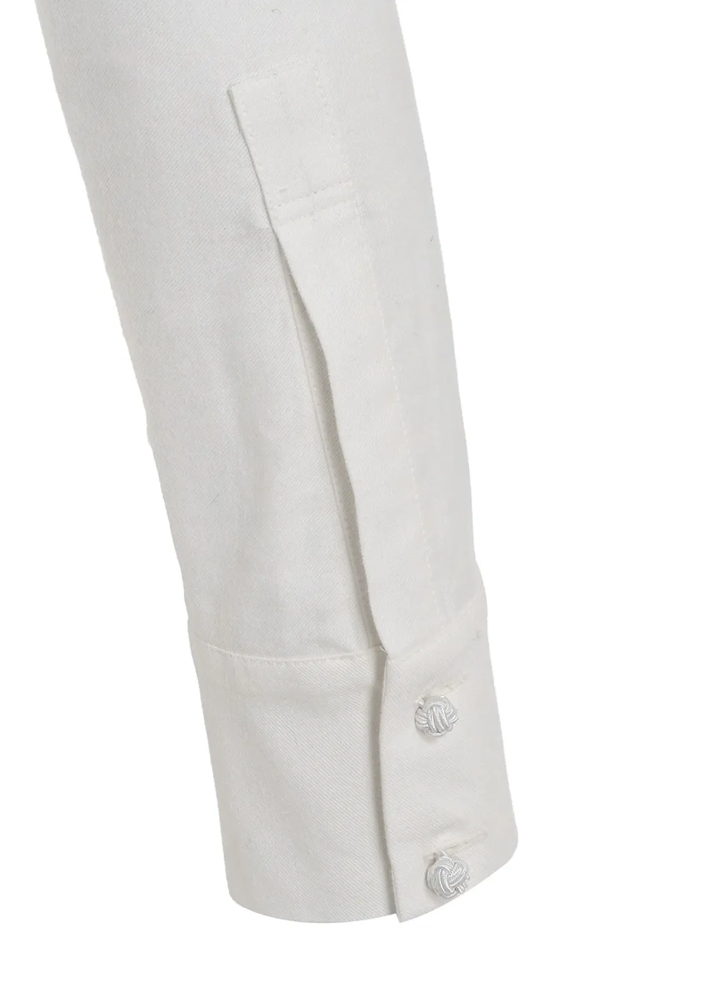 Cotton Twill Drape Blouse
