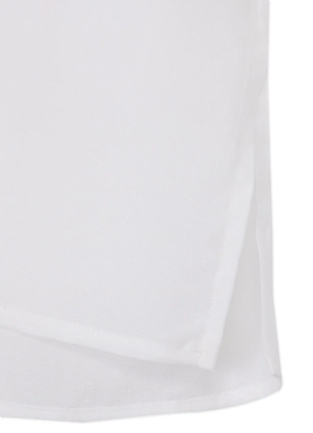 Cellulose Lawn Open Collar Ribbon Shirt