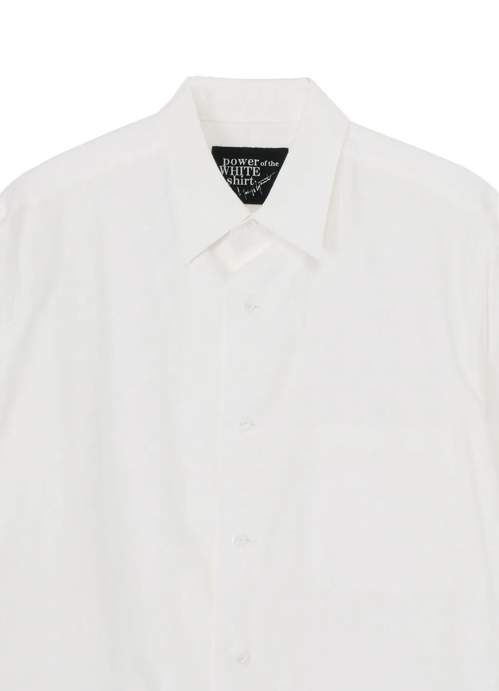 Cotton Twill Classic Big Shirt