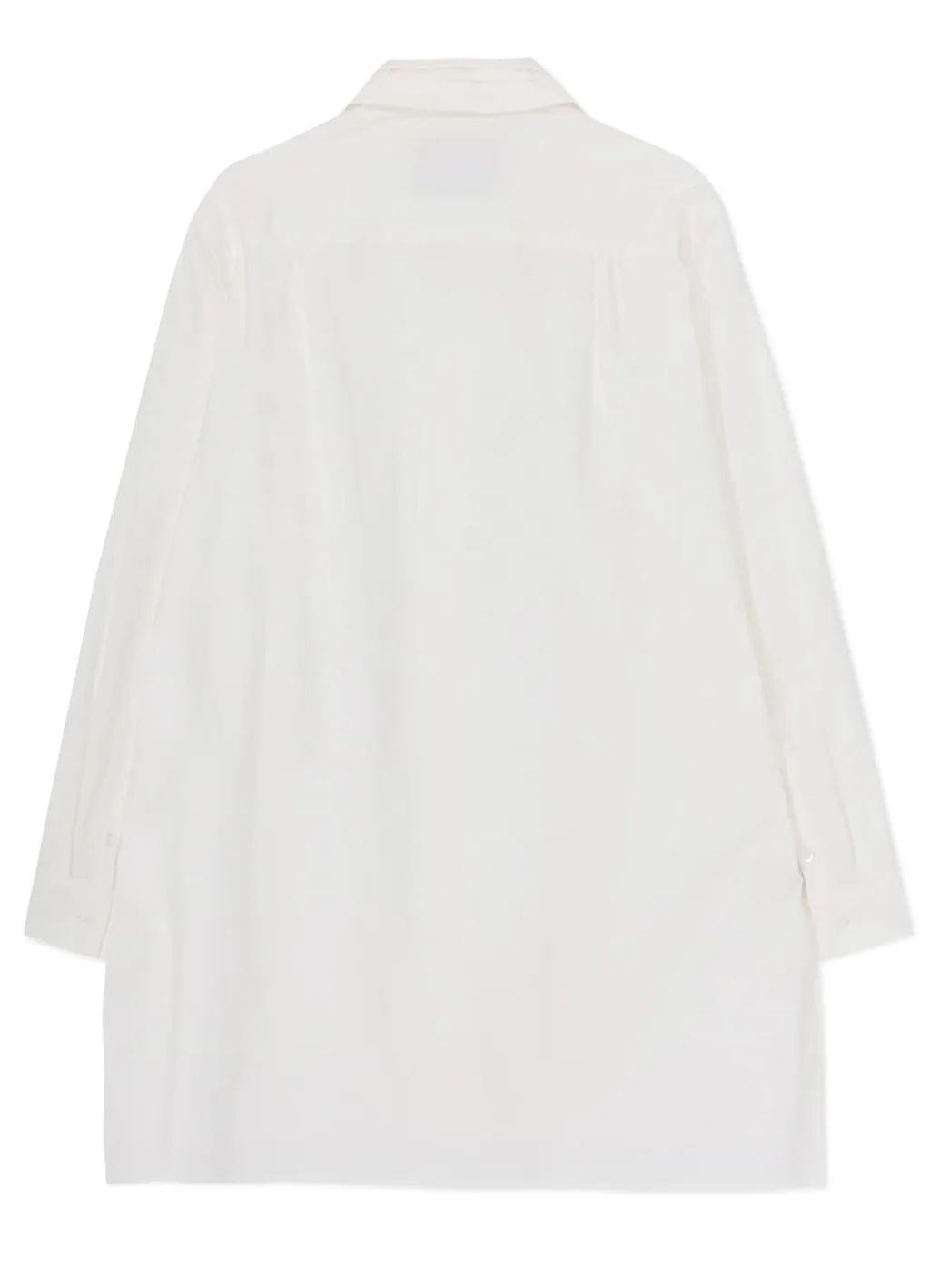 Cotton Twill Detachable Collar Shirt