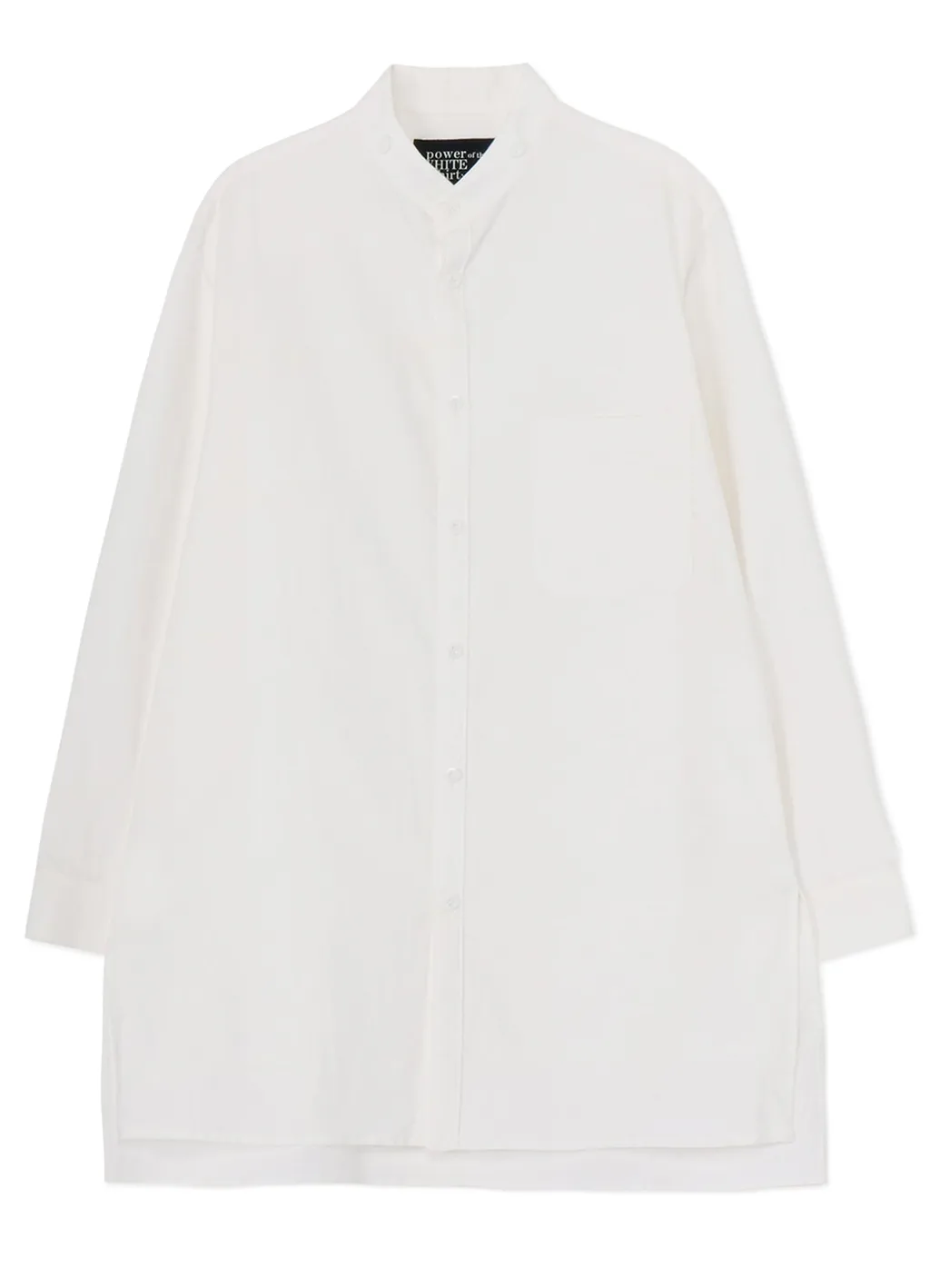 Cotton Twill Detachable Collar Shirt