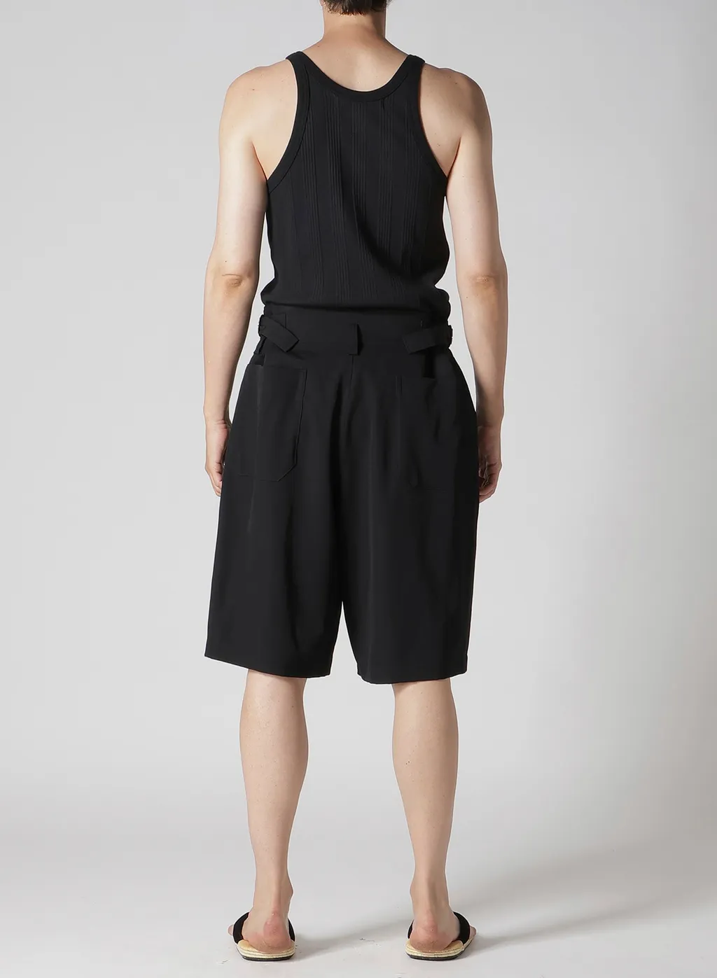 Wool Gabardine Short Pants