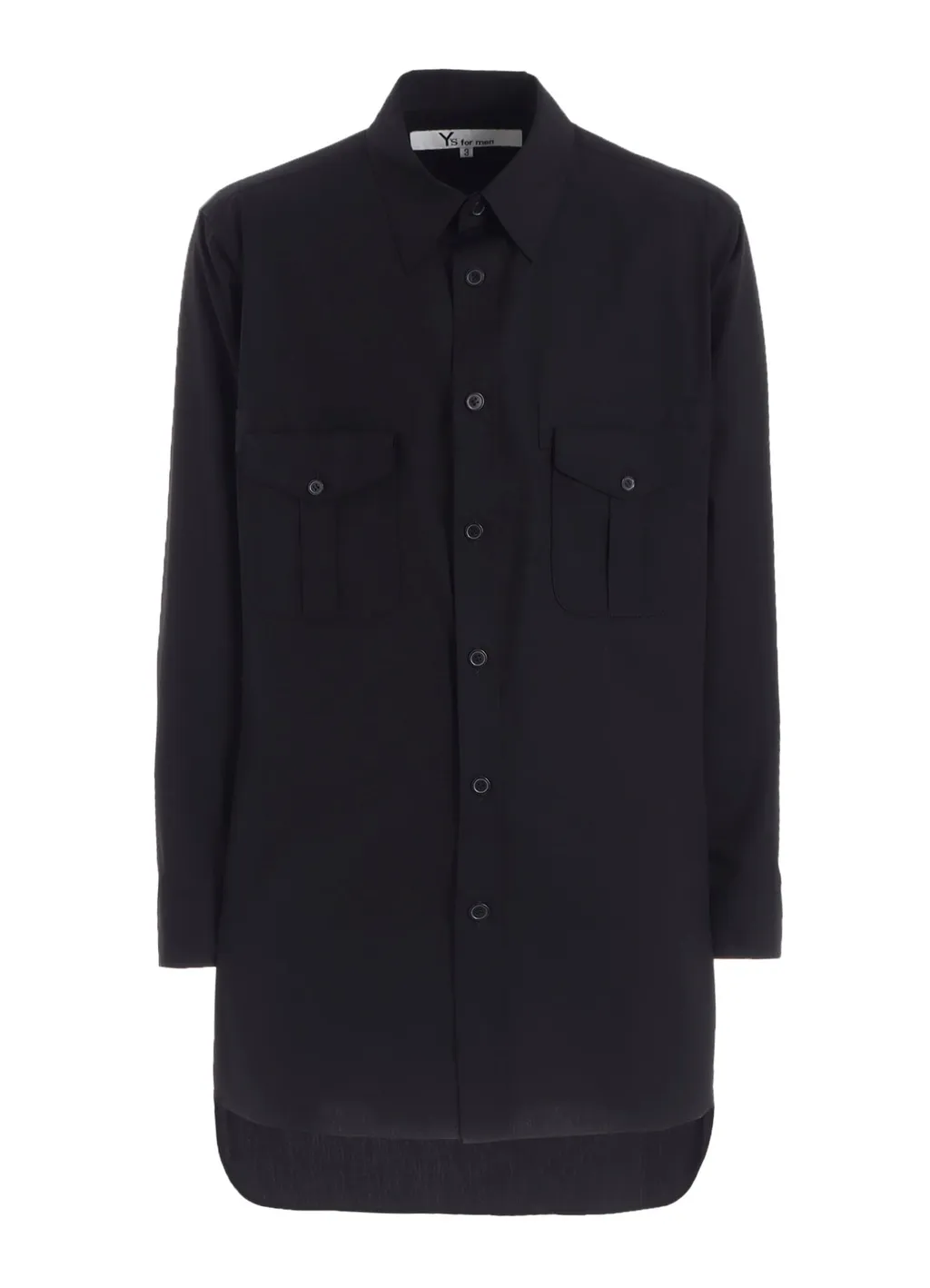 100/2 Broad Shirt With Double Chest Patch Pockets