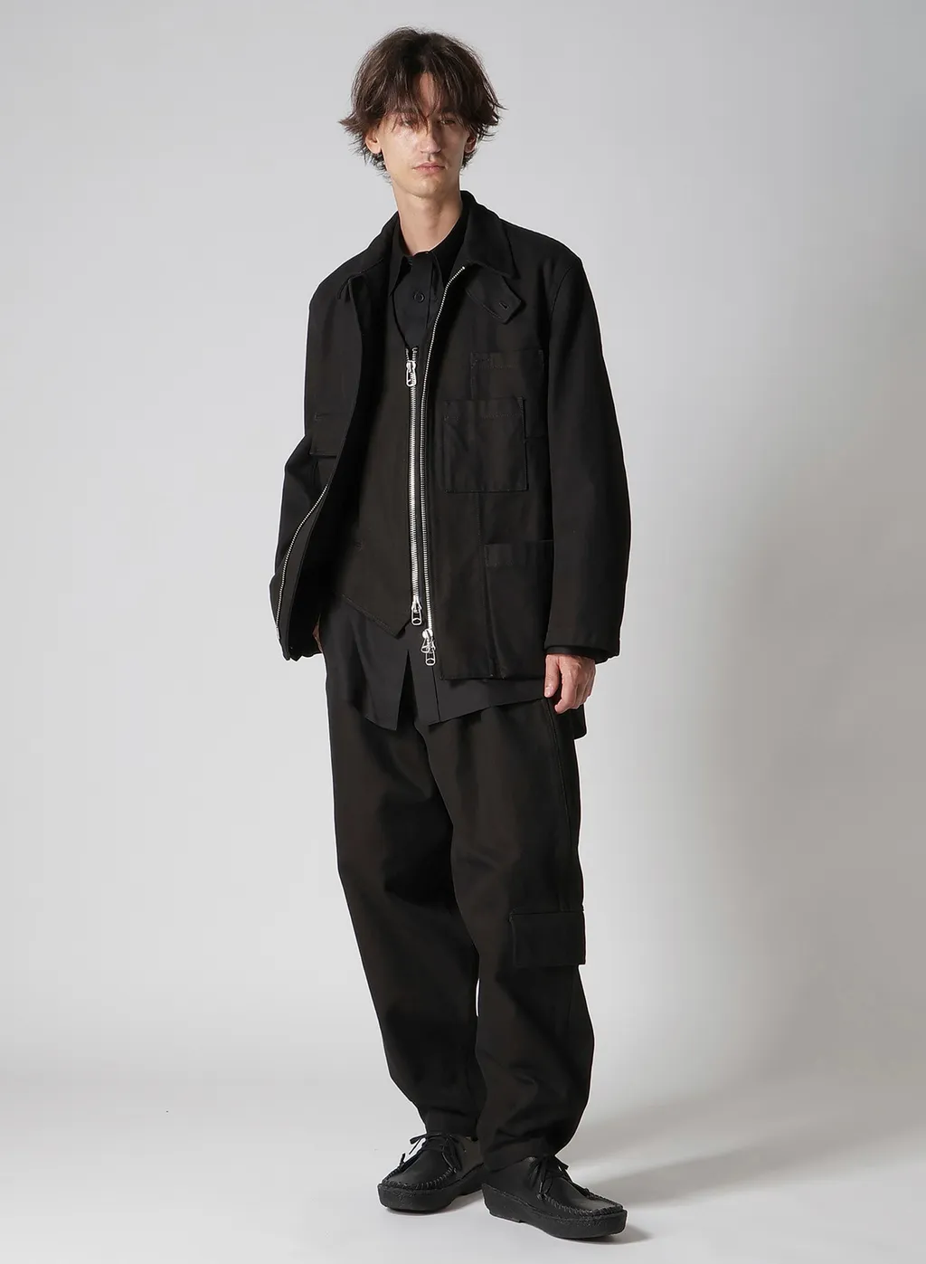 100/2 Broad Shirt With Double Chest Patch Pockets