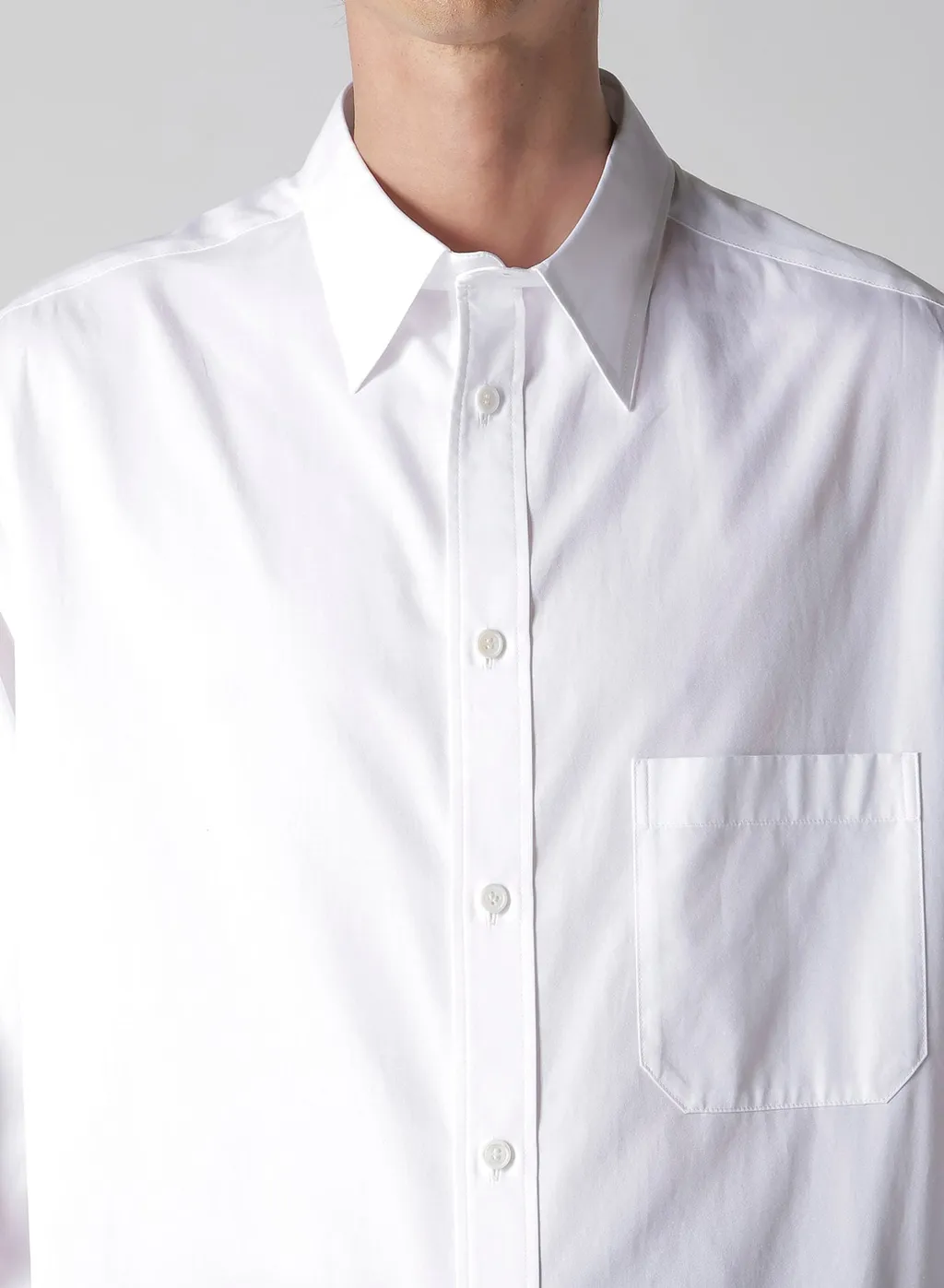 100/2 Broad Shirt With Tab Detail