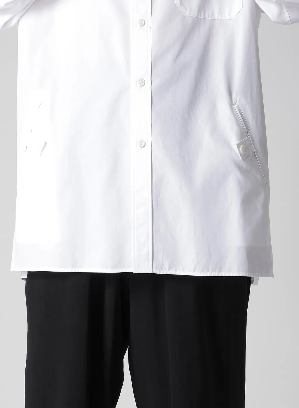 100/2 Broad Shirt With Tab Detail