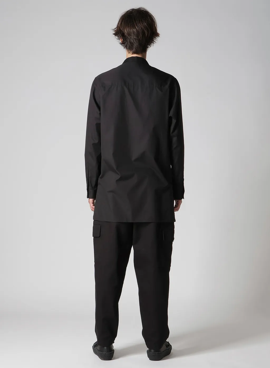 100/2 Broad Open Collar Shirt With Left Chest Pocket