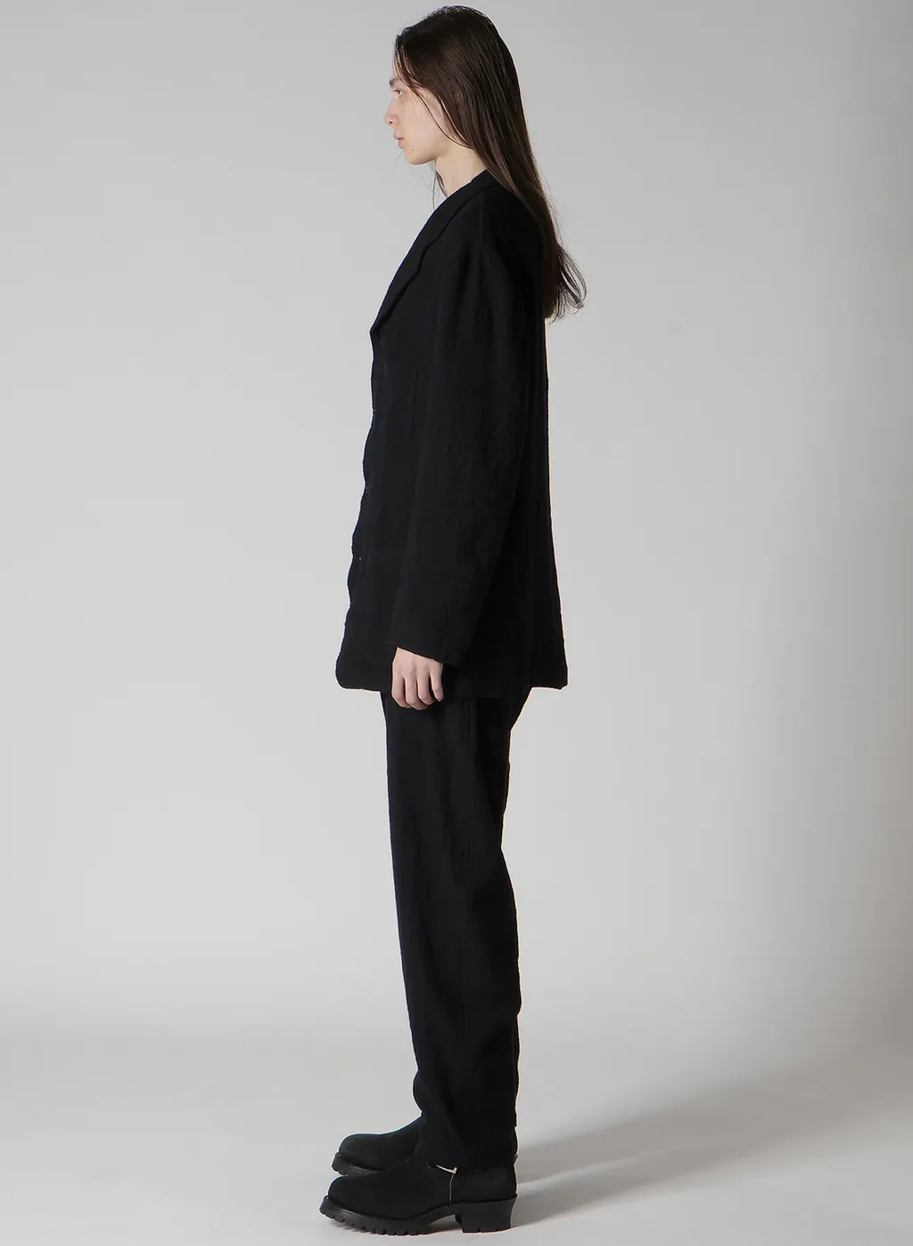 【Y's For Men × Masses】Shrink Serge Fulling Jacket