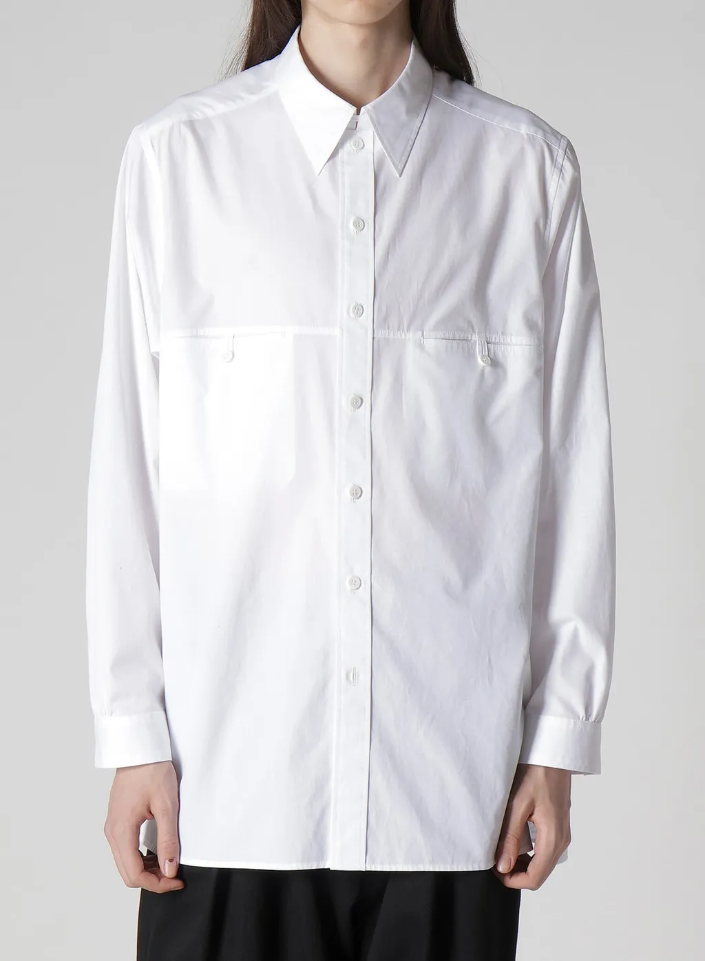 100/2 Broad Shirt With Panel Pocket