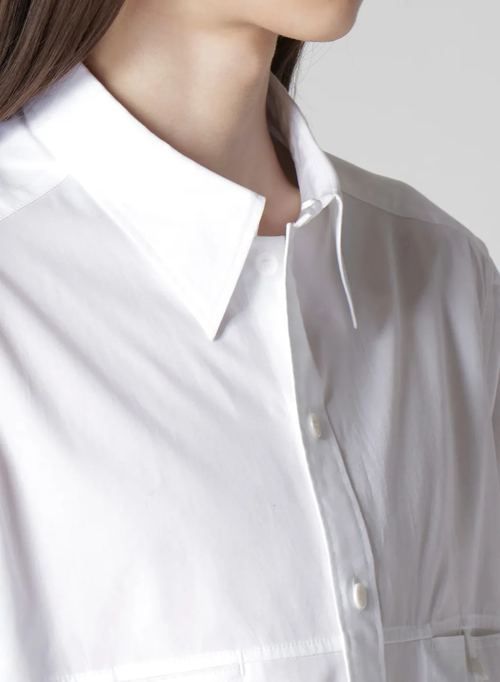 100/2 Broad Shirt With Panel Pocket