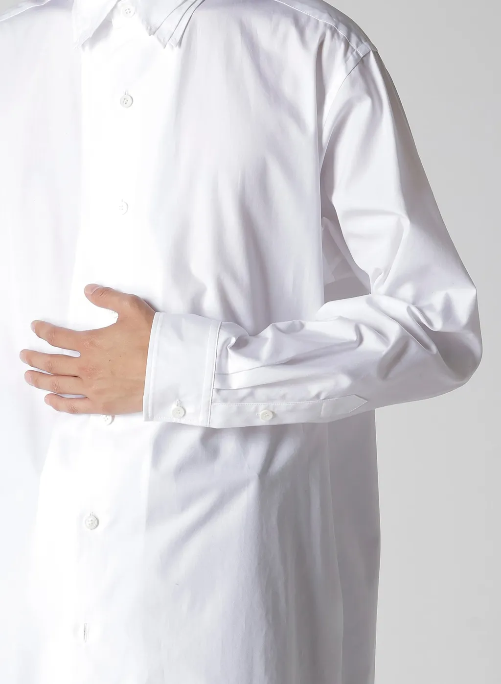 100/2 Broad Shirt With Triple Collar