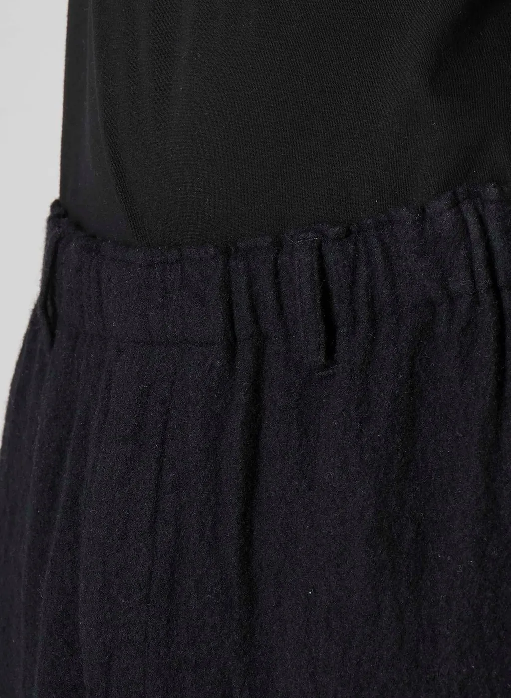 【Y's For Men × Masses】Shrink Serge Waist Elastic Pants