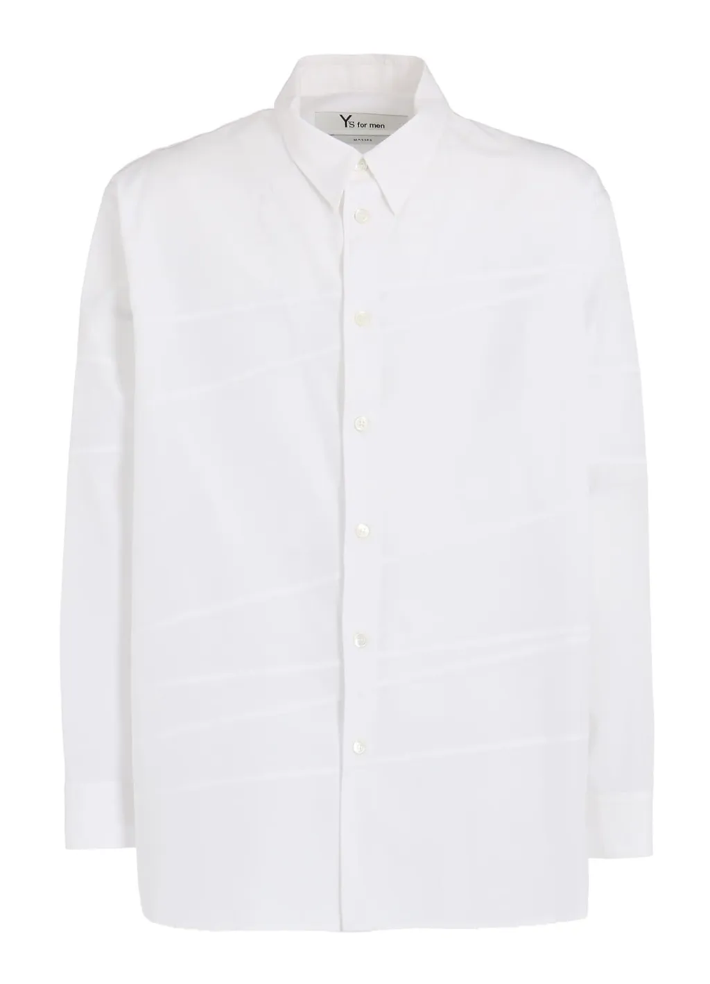 【Y's For Men × Masses】Cotton Broad Panel Designed Blouse
