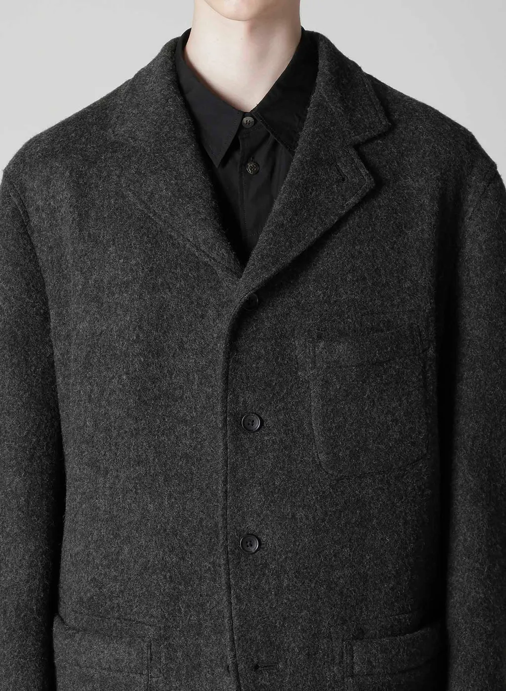 【Y's For Men × Masses】Wool Herringbone Jacket