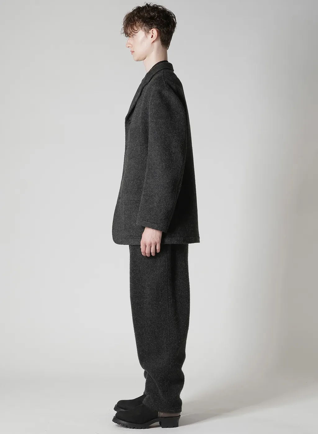 【Y's For Men × Masses】Wool Herringbone Jacket