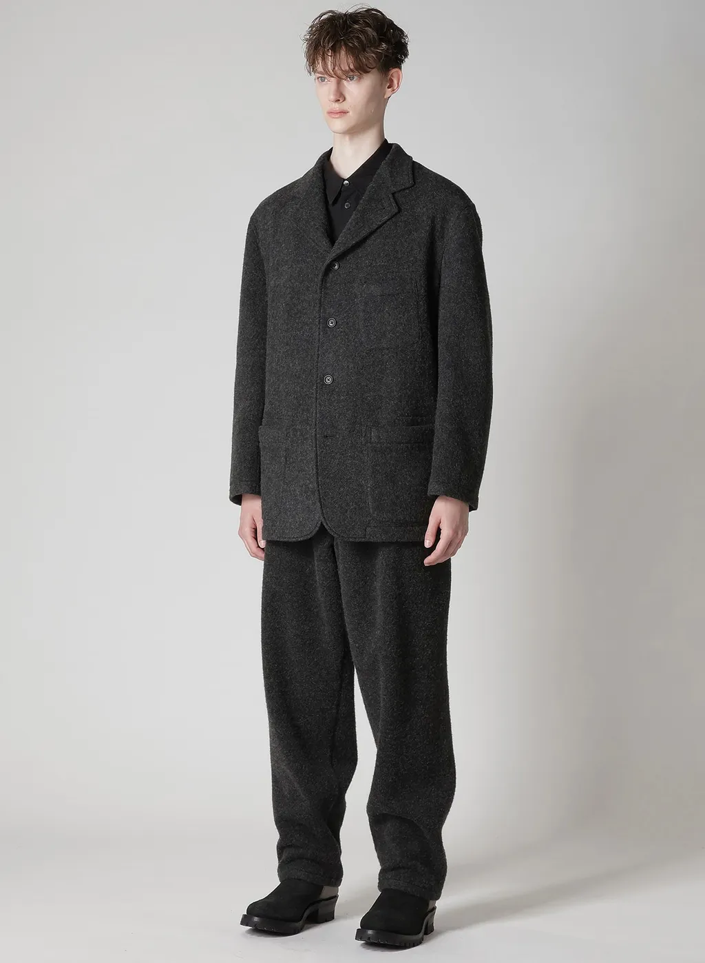 【Y's For Men × Masses】Wool Herringbone Jacket