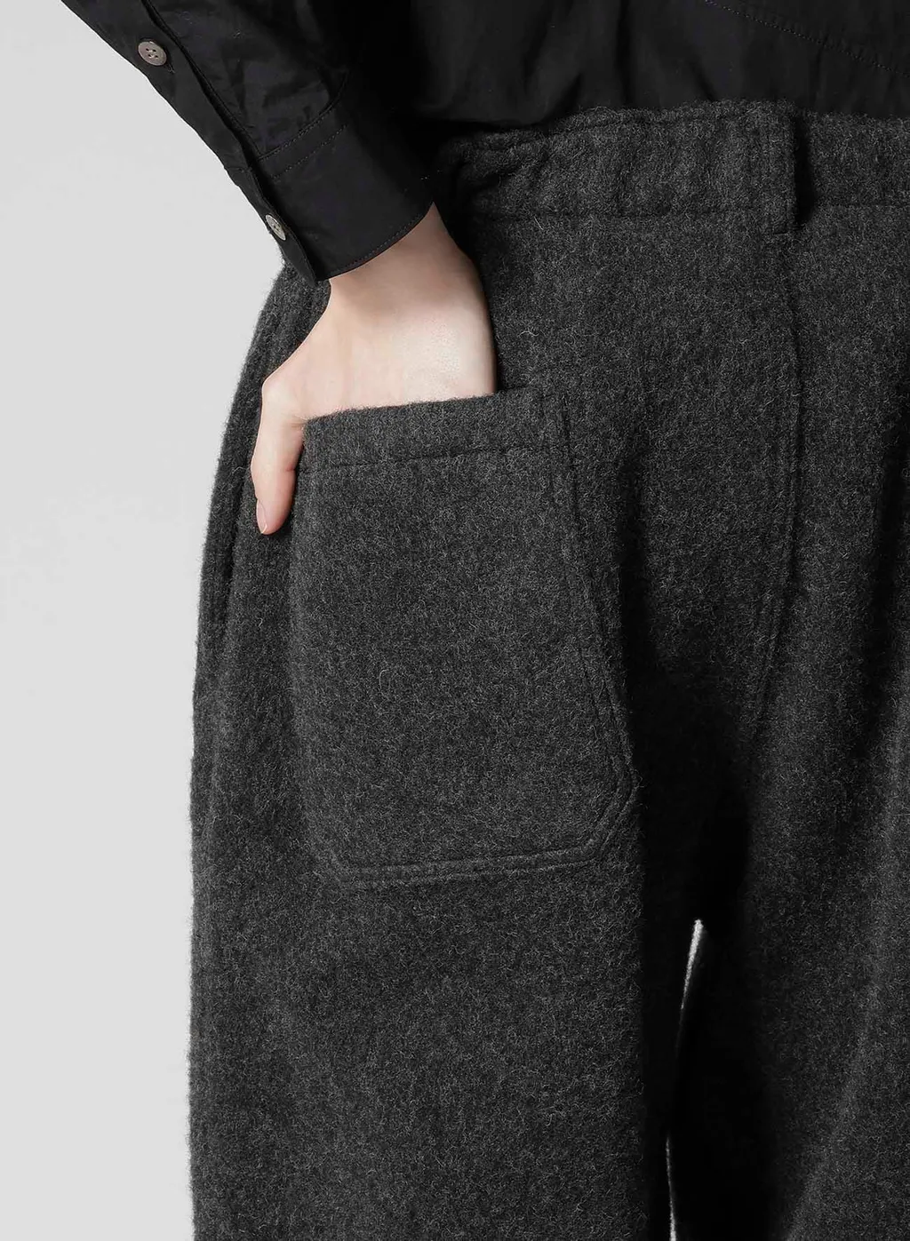 【Y's For Men × Masses】Wool Herringbone Pants