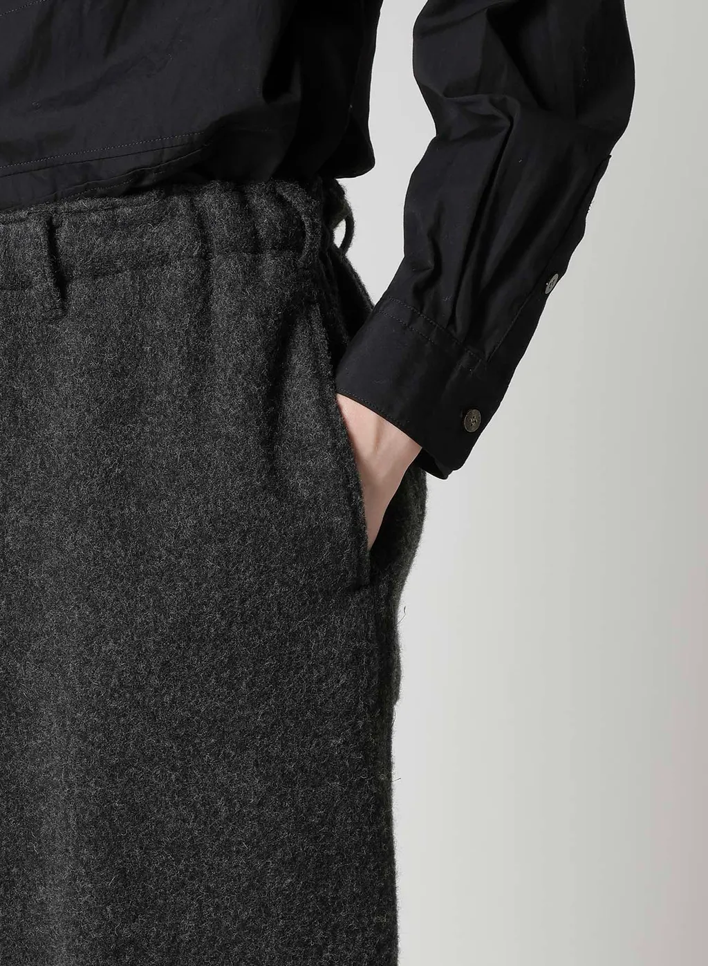 【Y's For Men × Masses】Wool Herringbone Pants